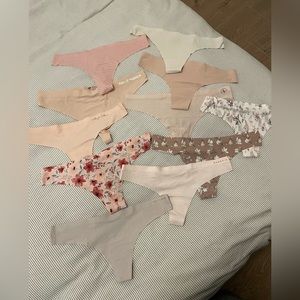 Multiple panties. NEW WITH NO TAGS. Various brands
